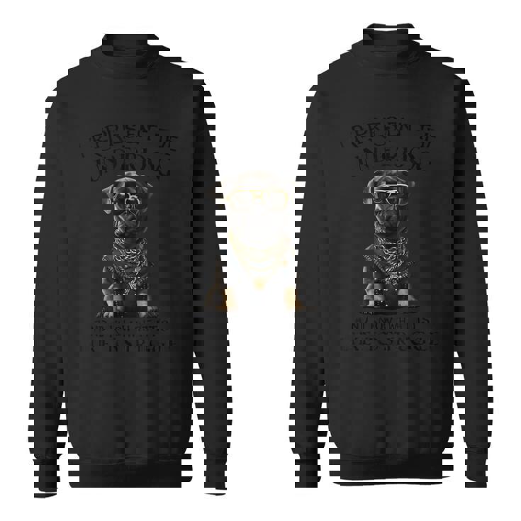 弱者のチャンピオン 闘争を受け入れる スウェットシャツ