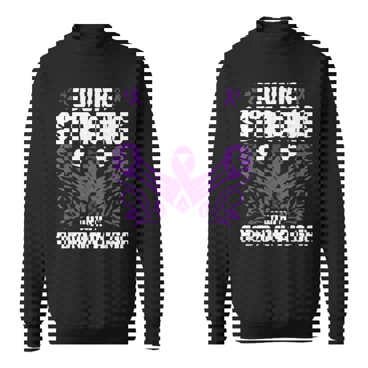 強く生きる 線維筋痛症への認識 線維筋痛症 スウェットシャツ