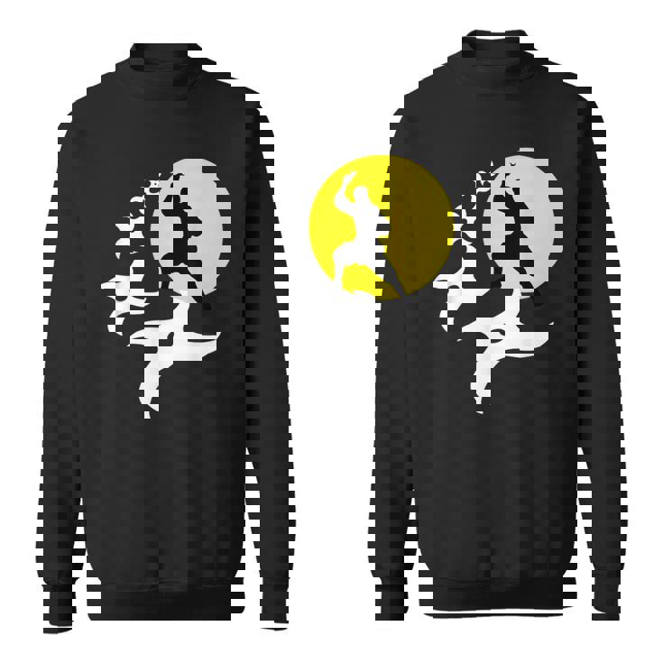 忍者訓練道場tシャツ 黒手裏剣ライトtシャツ スウェットシャツ