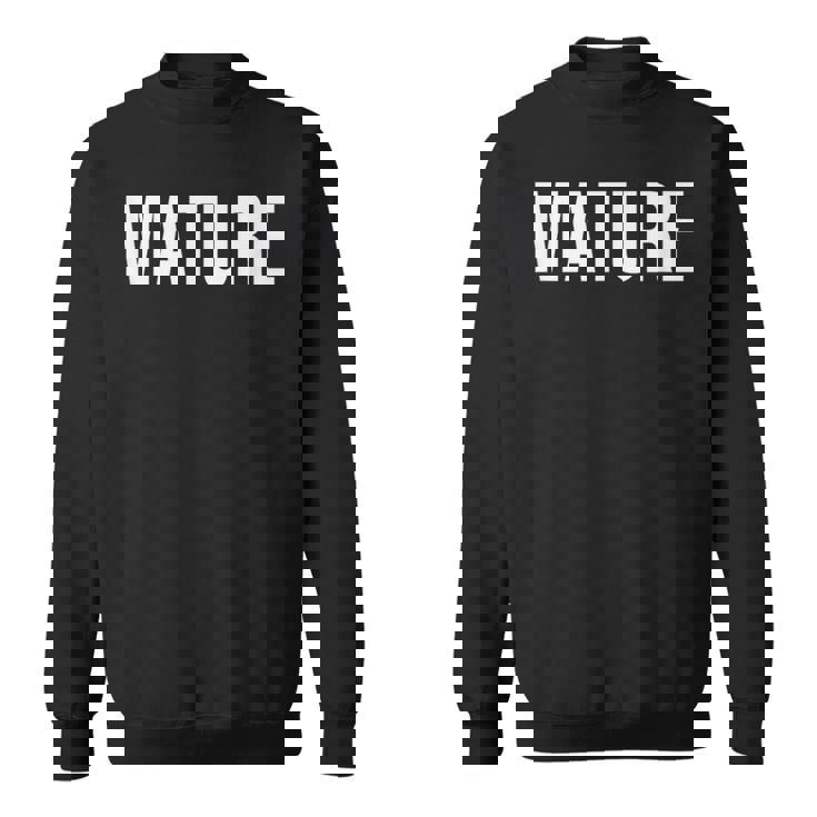 成熟 スウェットシャツ