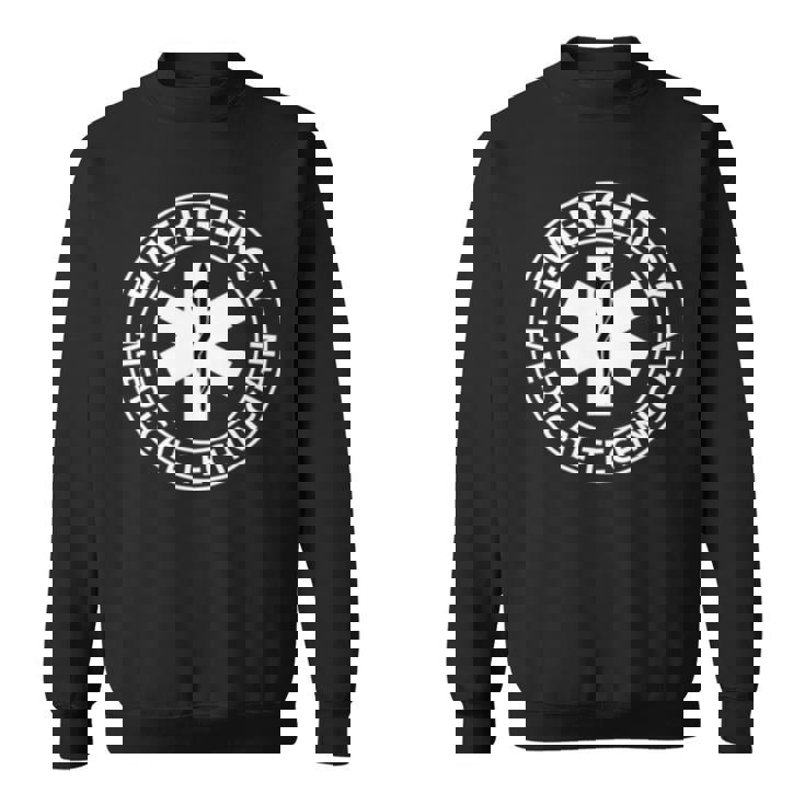 救急医療技術者 Emt Ems メンズ レディース 救急救命士 長袖tシャツ スウェットシャツ