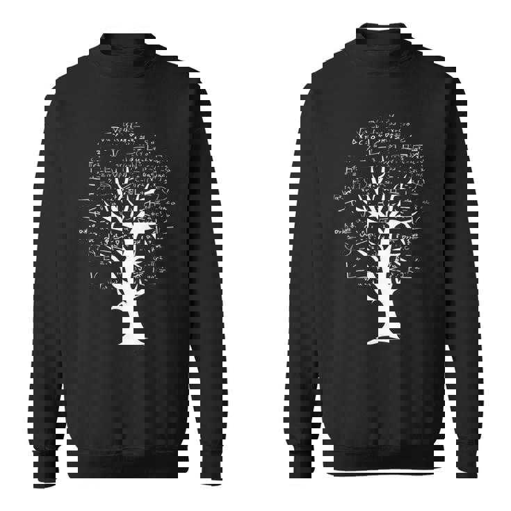数学知識ツリー – 数式と方程式 長袖tシャツ スウェットシャツ