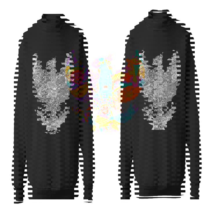 旅行 アジア インドネシア ガルーダ ジャカルタ バリ バケーション お土産 スウェットシャツ