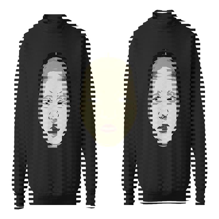 日本の能面 若女や若い女 スウェットシャツ