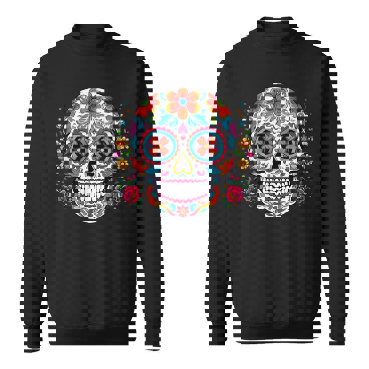 死者の日 シュガースカル メキシコデー カラベラデー スウェットシャツ