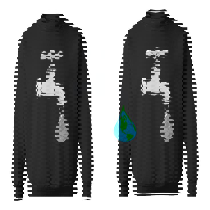 水道蛇口漏れ スウェットシャツ