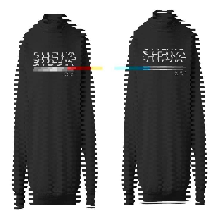 渋谷東京ジャパン レトロデザイン スウェットシャツ