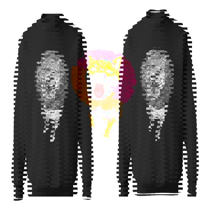 犬ドーナツシリーズ 柴犬 スウェットシャツ