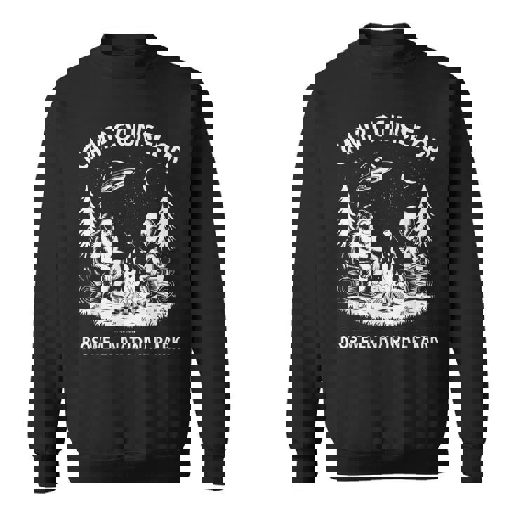 皮肉なサマーキャンプカウンセラー エイリアン国立公園 ロズウェル スウェットシャツ