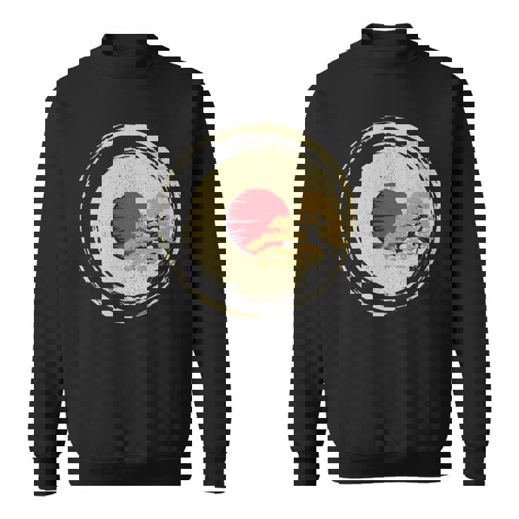 盆栽日本禅tシャツ 長袖tシャツ スウェットシャツ