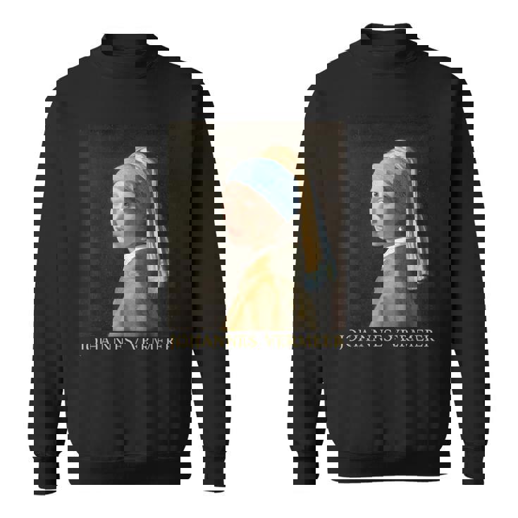 真珠の耳飾りの少女／フェルメール（記名）【世界の名画】Johannesermeer 美術館アート スウェットシャツ