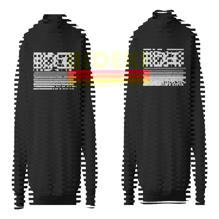 秀樹 レトロ ヴィンテージ 和名 スウェットシャツ