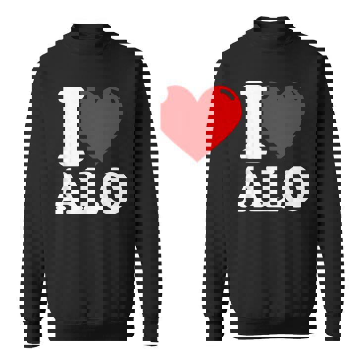 私はすべての名前が大好きです スウェットシャツ