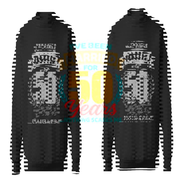 結婚50年目 結婚50周年 スウェットシャツ