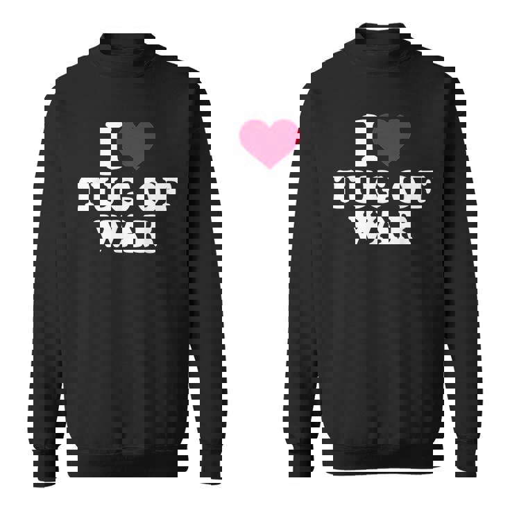 綱引き大好き スウェットシャツ