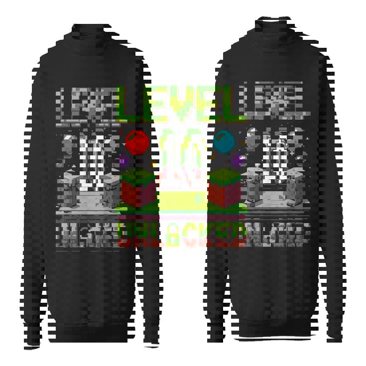 誕生日 男の子 シャツ レベル 10 ロック解除 10歳の誕生日 男の子 スウェットシャツ