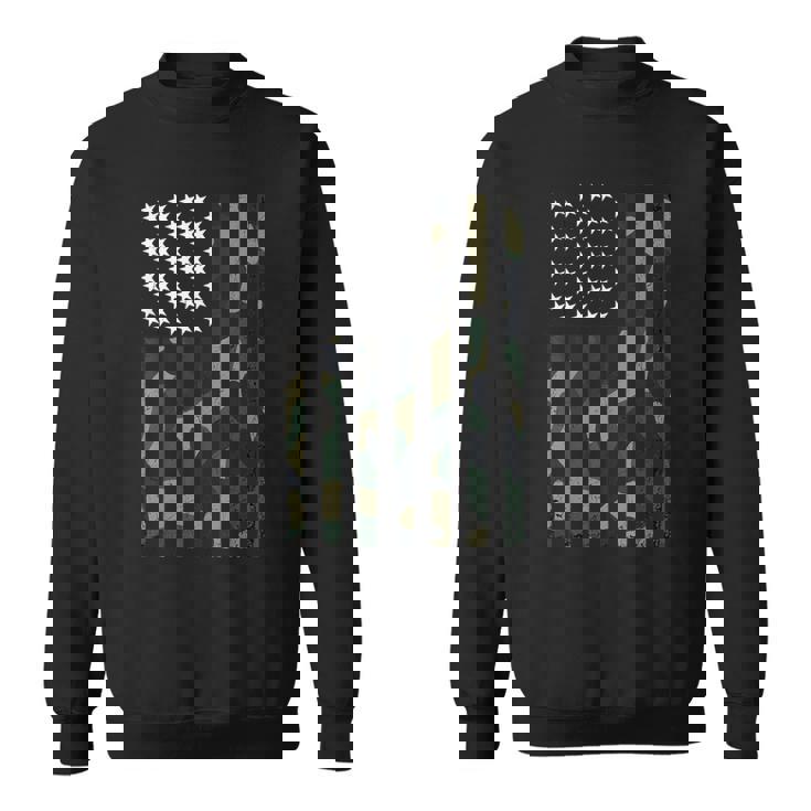 迷彩 アメリカ国旗 Usa 迷彩 メンズ ボーイズ レディース ガールズ キッズ スウェットシャツ