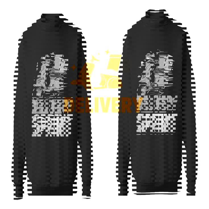 配達 スプリント 配達員 パッケージ 配達 スウェットシャツ