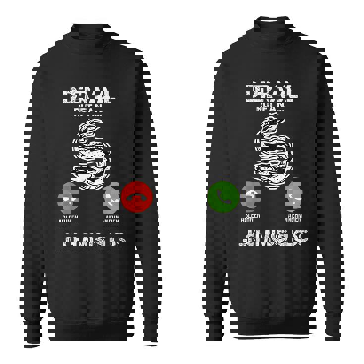 釣りウナギ漁師 スウェットシャツ