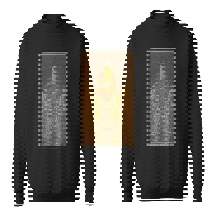 阿弥陀仏 阿弥陀 と八大菩薩 スウェットシャツ