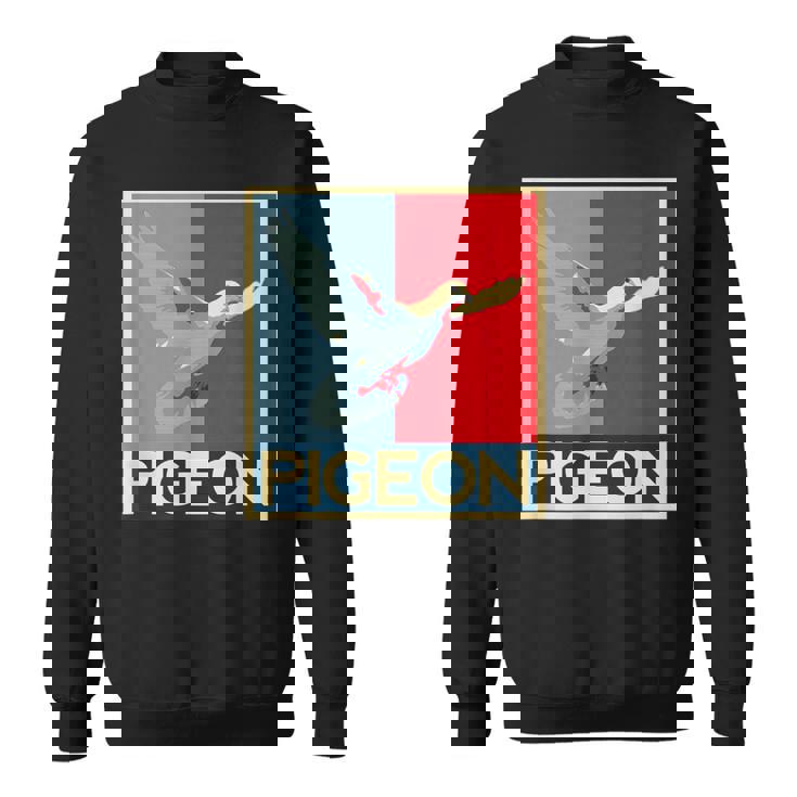 面白いtシャツ ハト 鳥 鳩 クール バードウォッチング 服 メンズ おもしろ 面白い おもしろグッズ スウェットシャツ