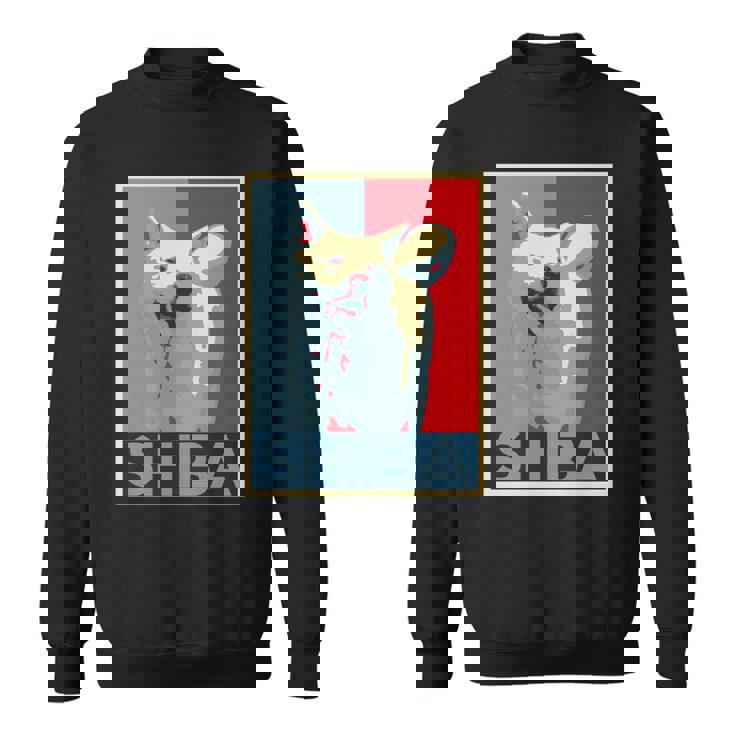 面白いtシャツ 柴犬 犬 わんこ メンズ おもしろ 面白い 服 おもしろグッズ ネタ ポスター 長袖tシャツ スウェットシャツ