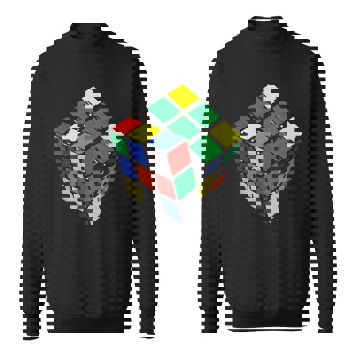 面白いオタクシェルドンパズルキューブ数学科学教師オタク スウェットシャツ