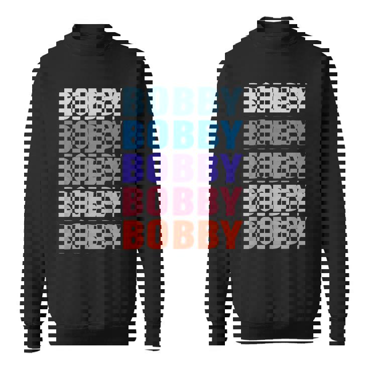 面白いギフト名 ボビー 名前入り スウェットシャツ