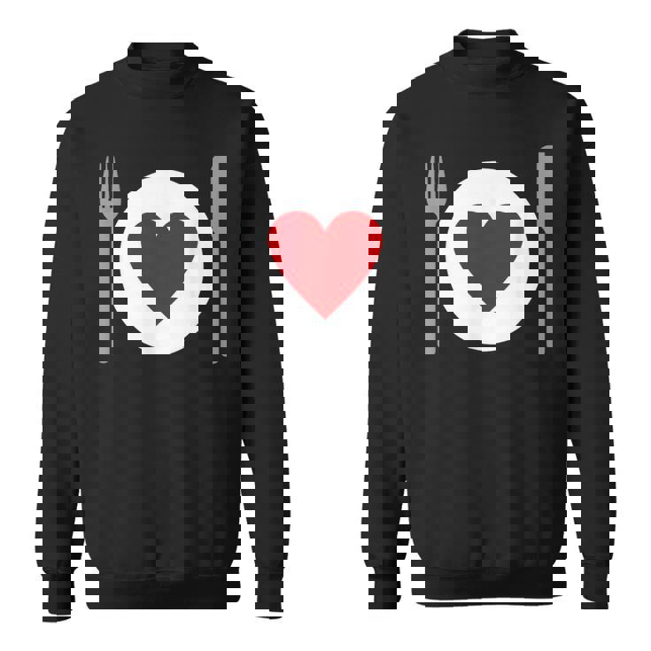 食べることが大好き スウェットシャツ