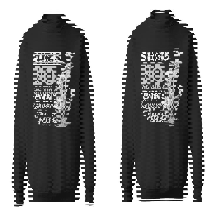 食虫植物 ピッチャー サラセニア 食虫性フライトラップ。 スウェットシャツ