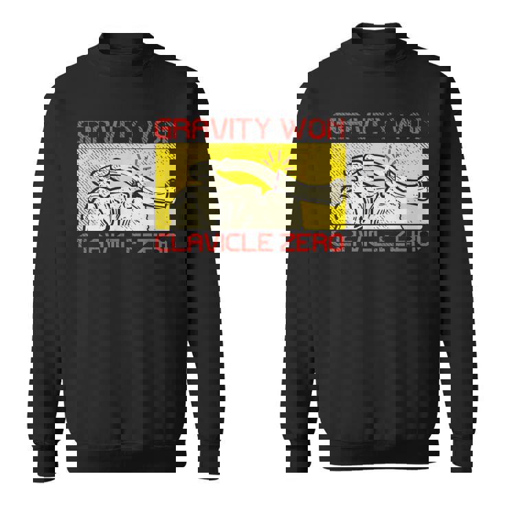 骨折 鎖骨 スウェットシャツ