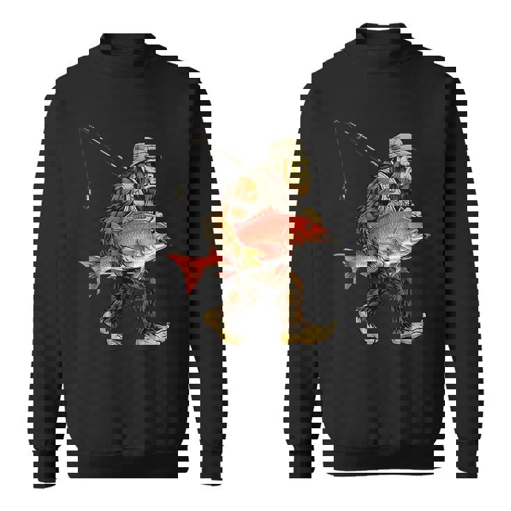 鯛 ビッグフット フィッシャーマン 海水釣り サスカッチ スウェットシャツ