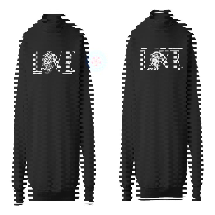 麻雀 牌 イーピン Love おもしろ グッズ 服 面白いtシャツ 文字入り 面白い 文字 ネタ メンズ スウェットシャツ