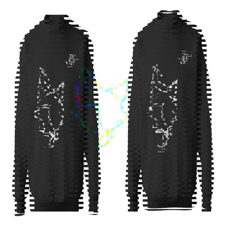 黒猫のウィズ ウィズ B スウェットシャツ