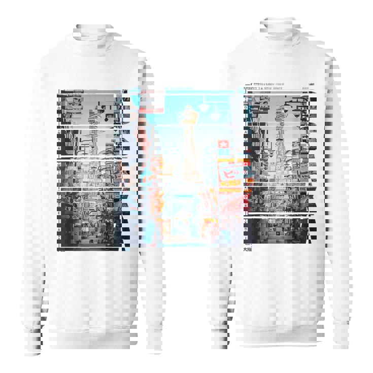 80年代 90年代 大阪 レトロな ヴェイパーウェイヴ 日本 グランジ、原宿 スウェットシャツ