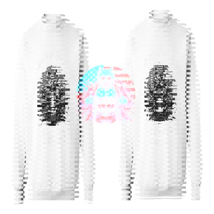 American Werewolfigma シャツ 面白い クリンジ 狼 ブレイン スウェットシャツ