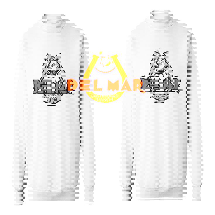 Del Mar スケートボードランチ スウェットシャツ