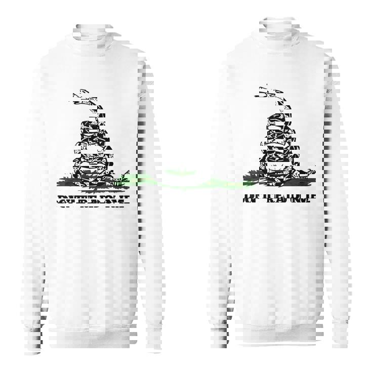 Don't Tread On Me 2Nd Amendment 愛国心が強いノベルティアイテム スウェットシャツ