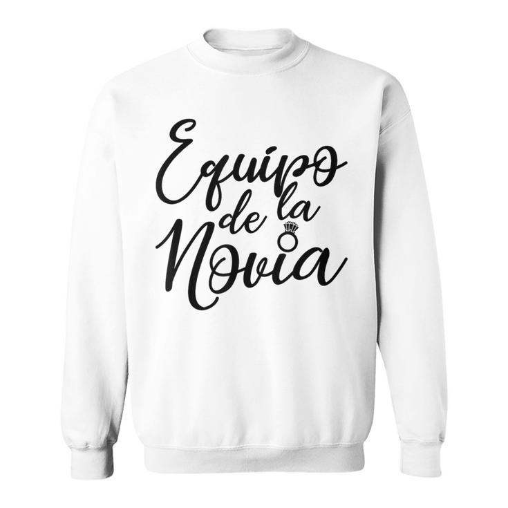 Equipo De La Novia Team Bride Espagne Bachelorette Party Sweater e