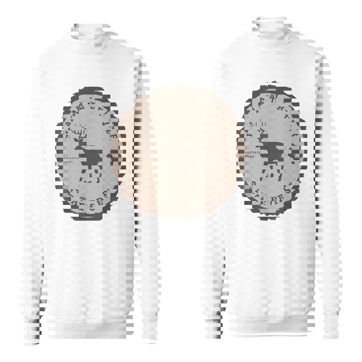 Flambeau Rivertate Forest Wisconsin Wi アウトドア 鹿 スウェットシャツ