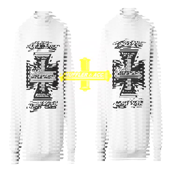 Gene's Mufflers アイアンクロス スウェットシャツ