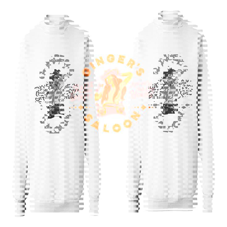 Gingersaloon ヴィンテージ ウイスキー レッドヘッド ダイブバー アーティストギフト スウェットシャツ