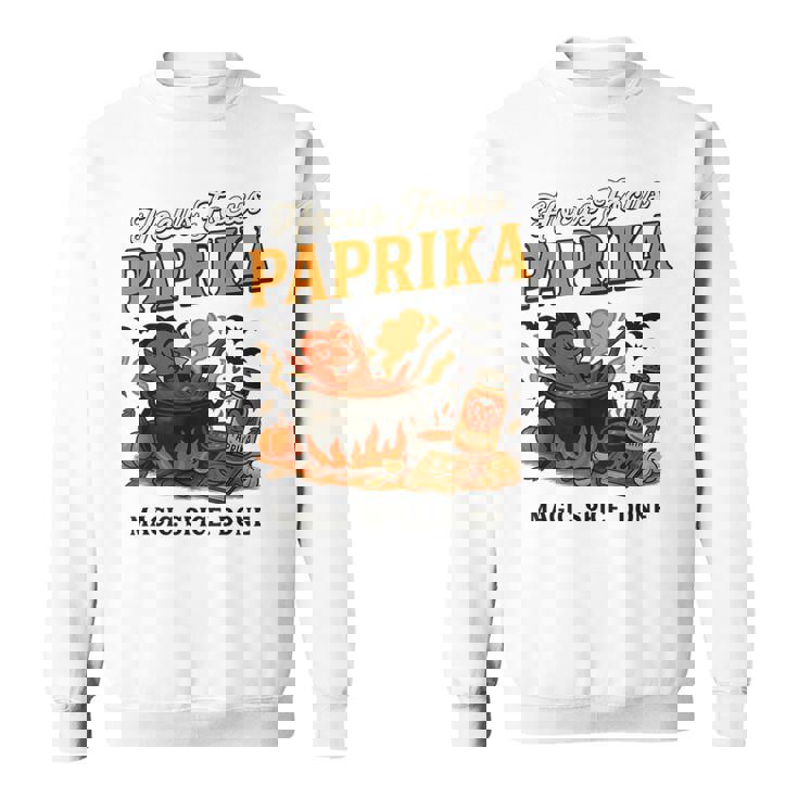 Halloween Spice Condiment Costume Hocus Focus Paprika Sweatshirt Unisex