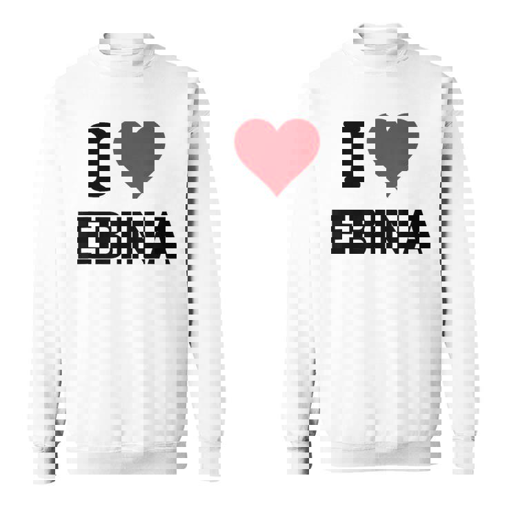 I Heart 海老名 日本ラブ日本土産 スウェットシャツ