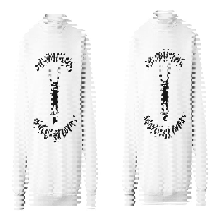 My Human Loves Amateur Astronomy Cat Parent Hobby Lover Tank Top Sweatshirt Unisex