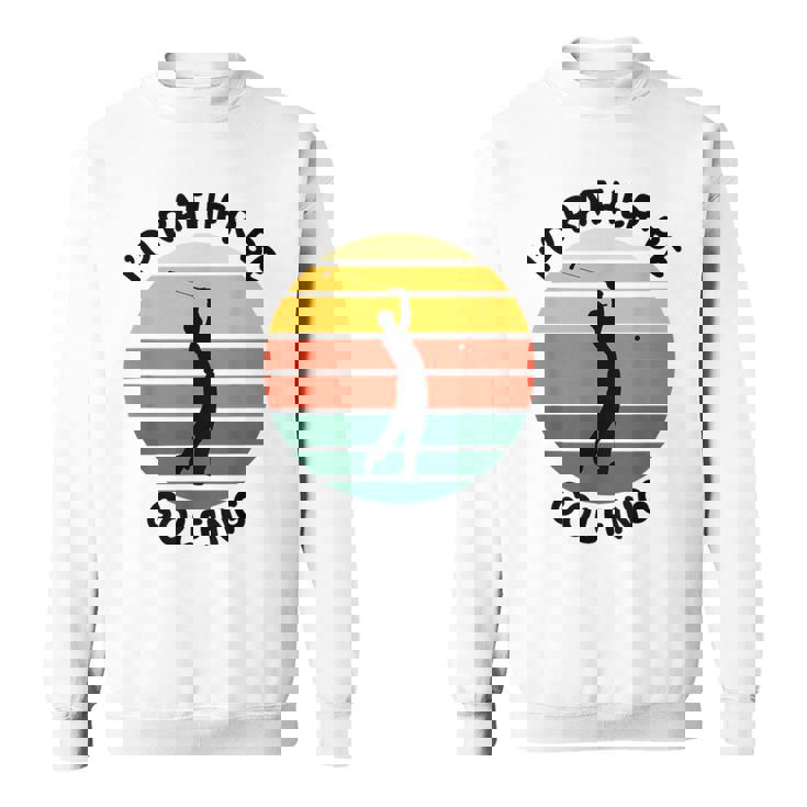 I'd Rather Be Golfing Golfer スポーツアパレル ゴルフ メンズ スウェットシャツ