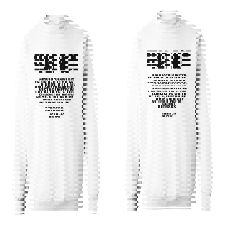 Isaiah 41 スウェットシャツ