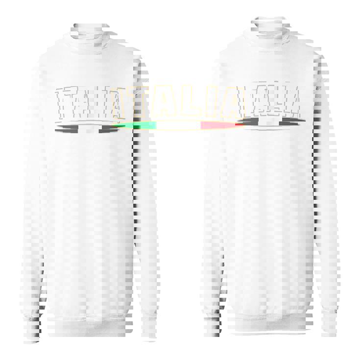 Italia イタリアサッカージャージ イタリア国旗ファン スウェットシャツ