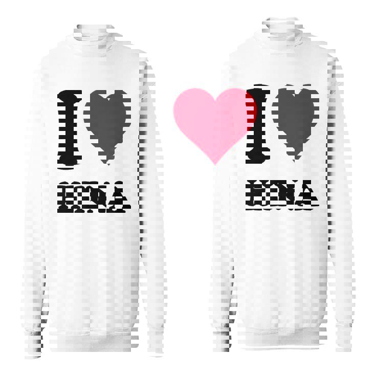 I Love Hina スウェットシャツ