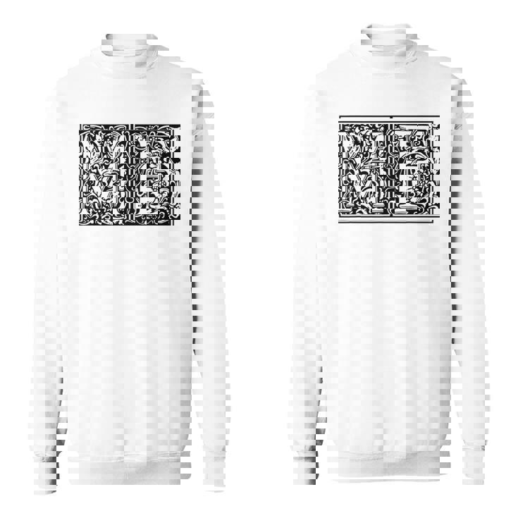 Mf イニシャルm F 名前 姓 オノマスティクス オノマトジー スウェットシャツ